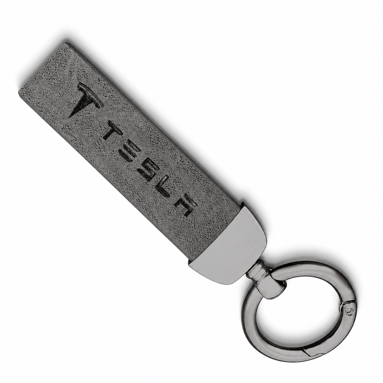 Leather Keychain Accessory For Tesla
