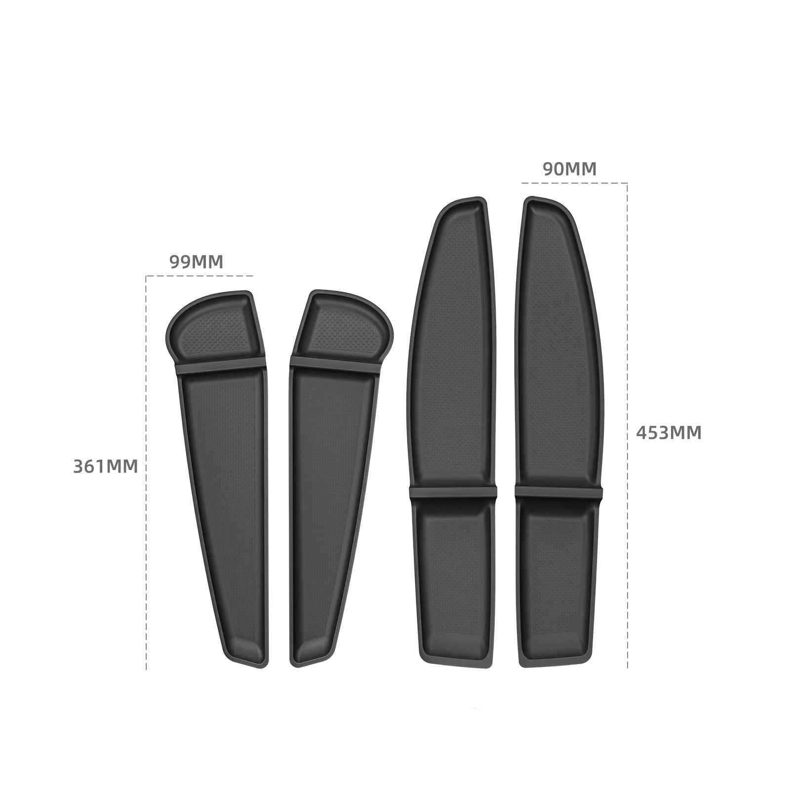 Door Storage Mats For Tesla Model Y Juniper (2025+)