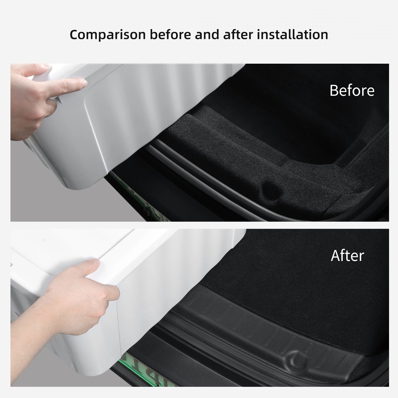 Tesla Model Y Juniper Trunk Door Sill Guard Trim (2025+)