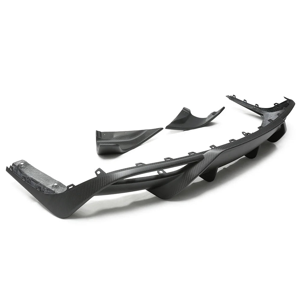 Tesla Model 3 Highland Rear Dry Matte Carbon Fiber Diffuser (2024+)