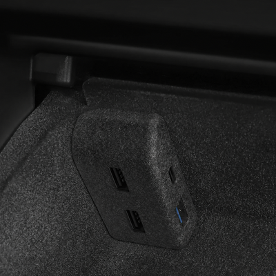 Glove Box 4-Port USB Docking Station for Tesla Model Y (2020-2024)