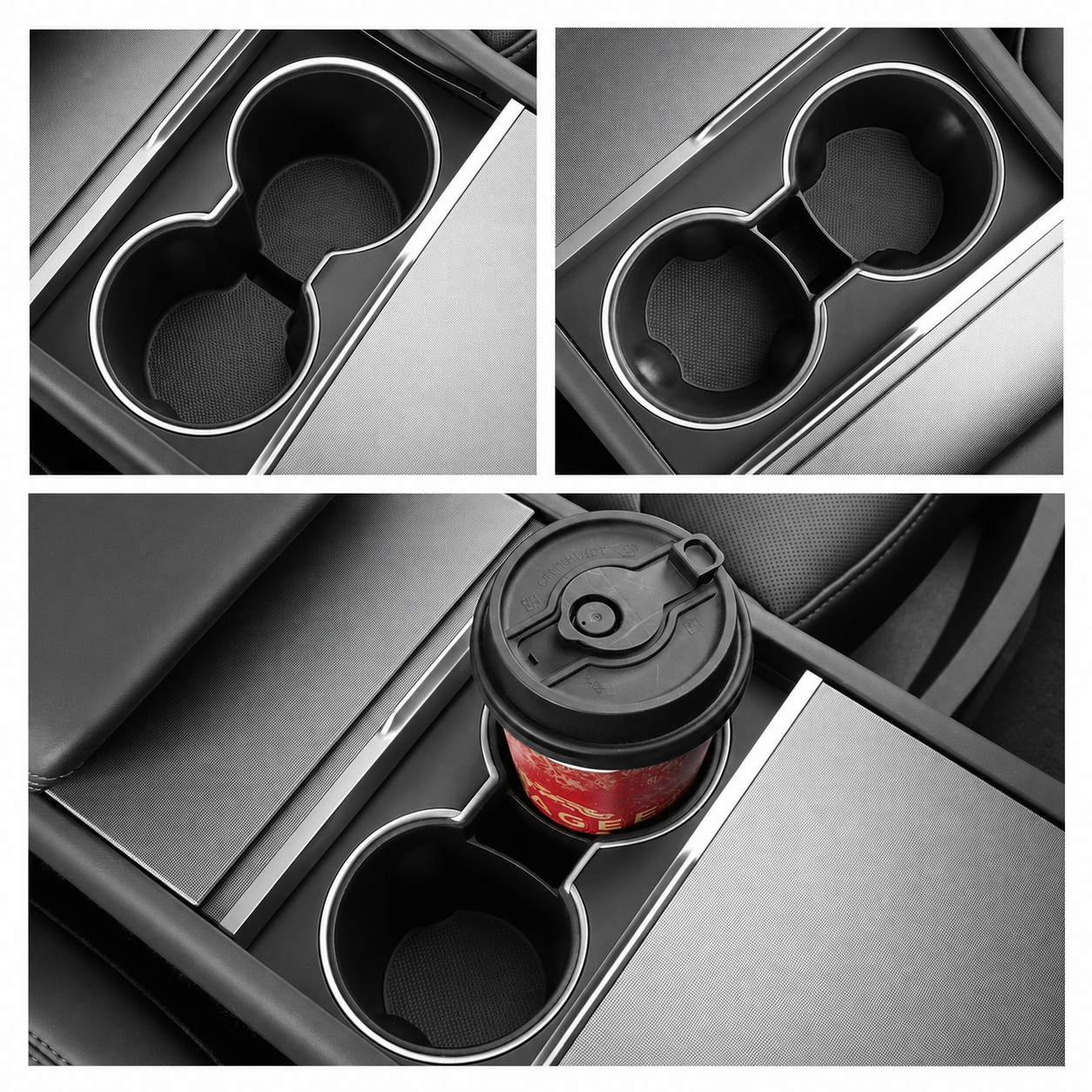 Center Console Drinks Tray For Tesla Model Y Juniper (2025+)