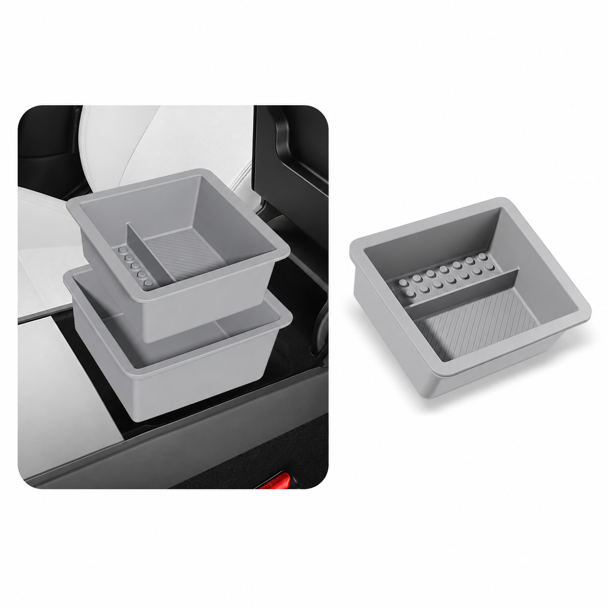 Center Console Storage Tray For Tesla Model 3 Highland (2025+)