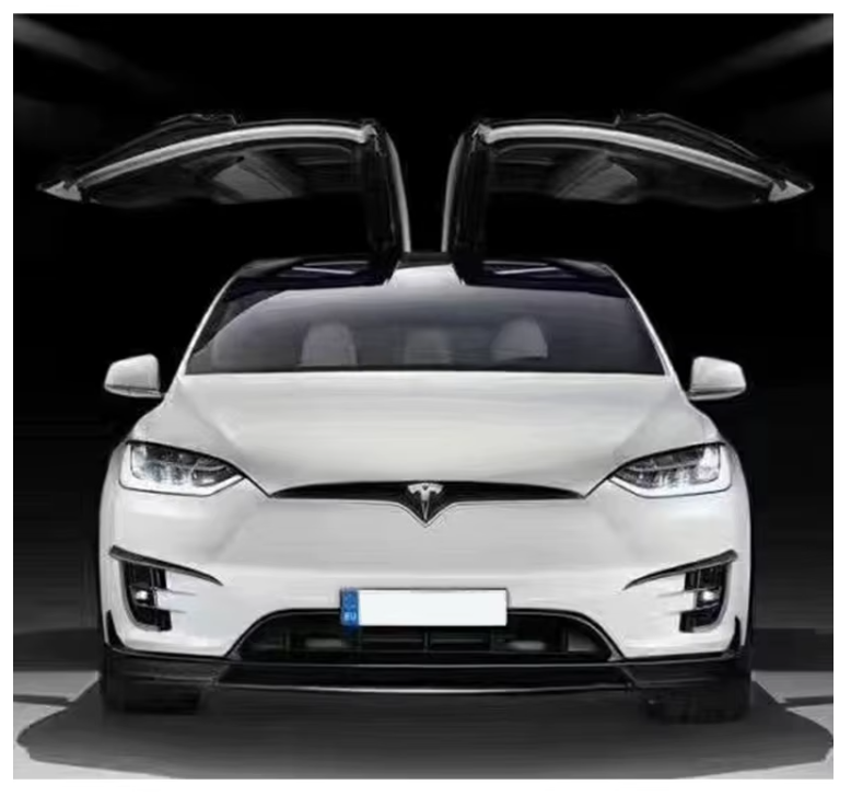 Carbon Fiber Front Lip Spoiler for Tesla Model X (2016-2020)