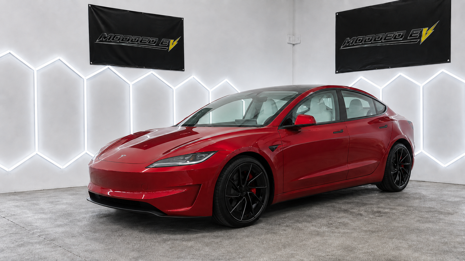 Model 3 stock look