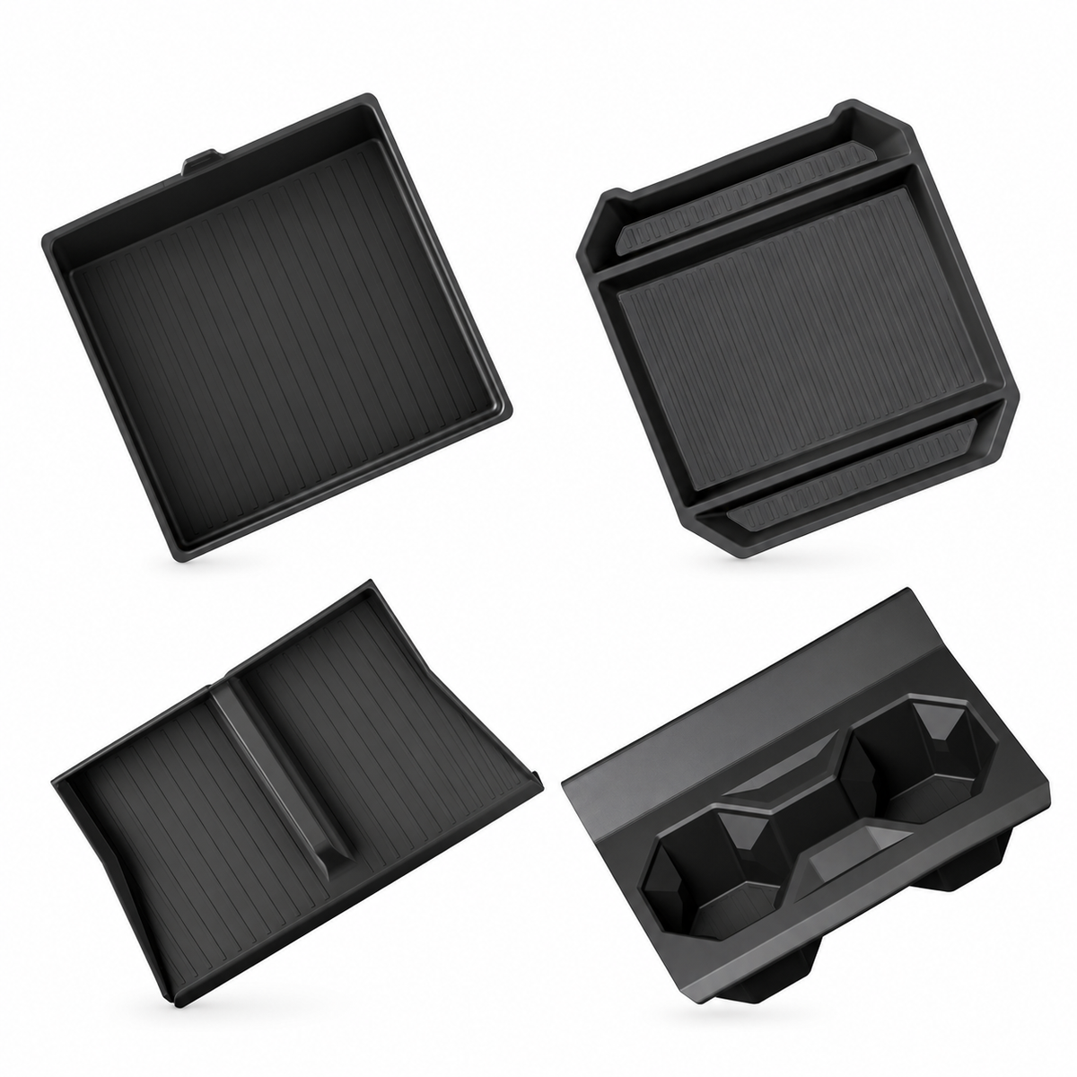 Tesla Cybertruck four-piece center console organizer kit