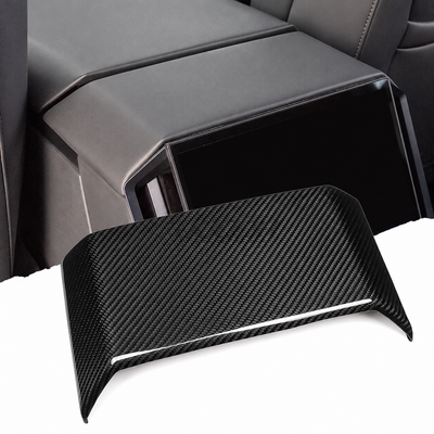 Cybertruck dry carbon fiber rear screen upper trim cover