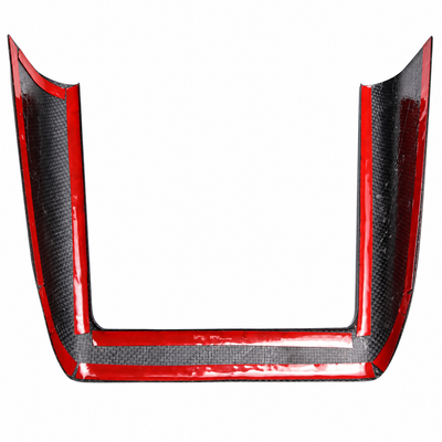 Wireless charging trim adhesive backing