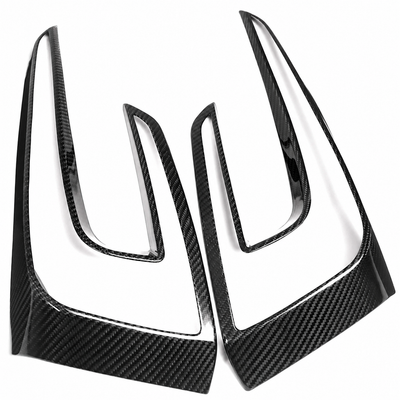 Rear taillight cover pair angled view