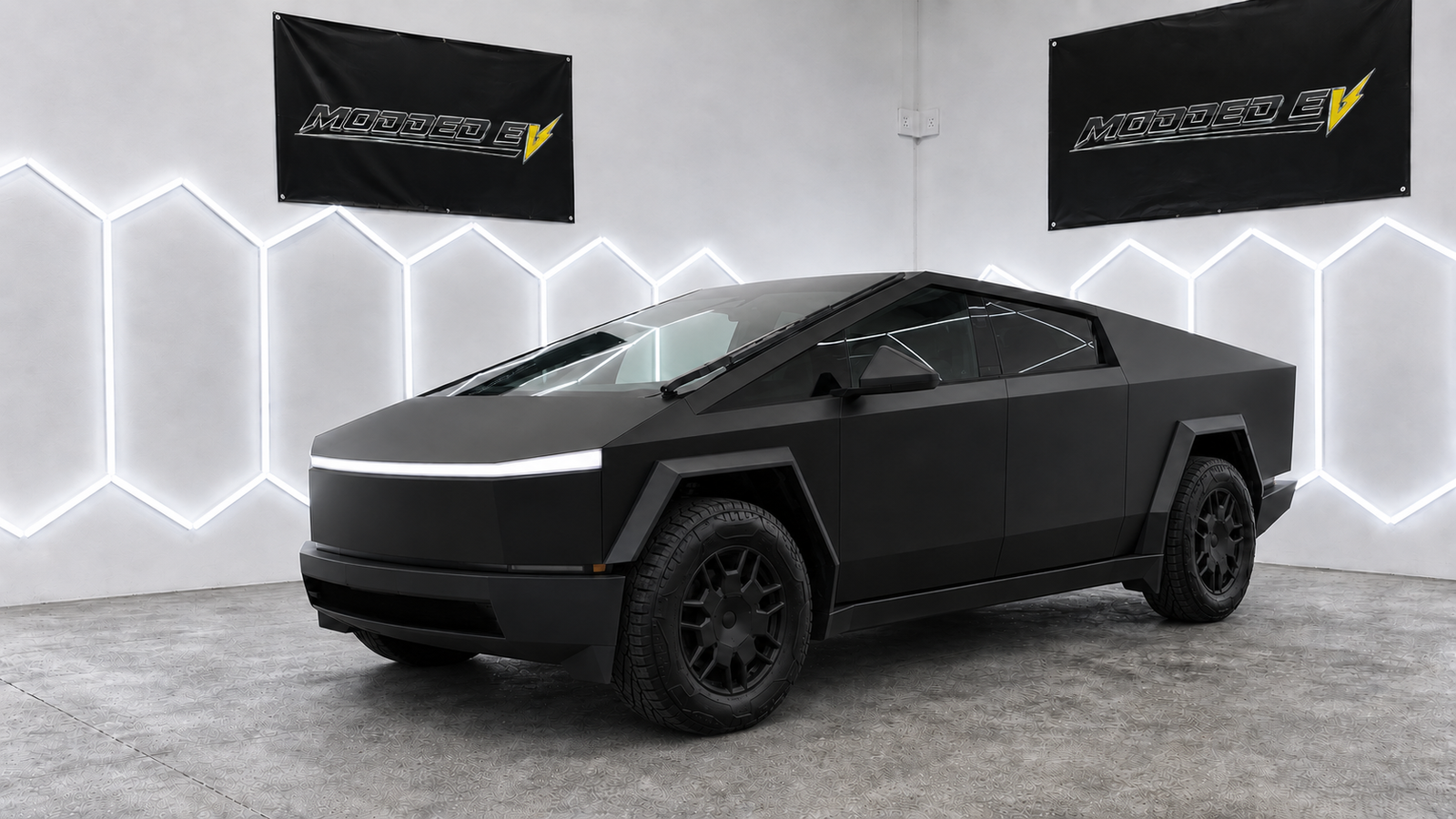 CYBERTRUCK stock look
