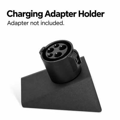 Cybertruck door pocket charging adapter holder; adapter not included