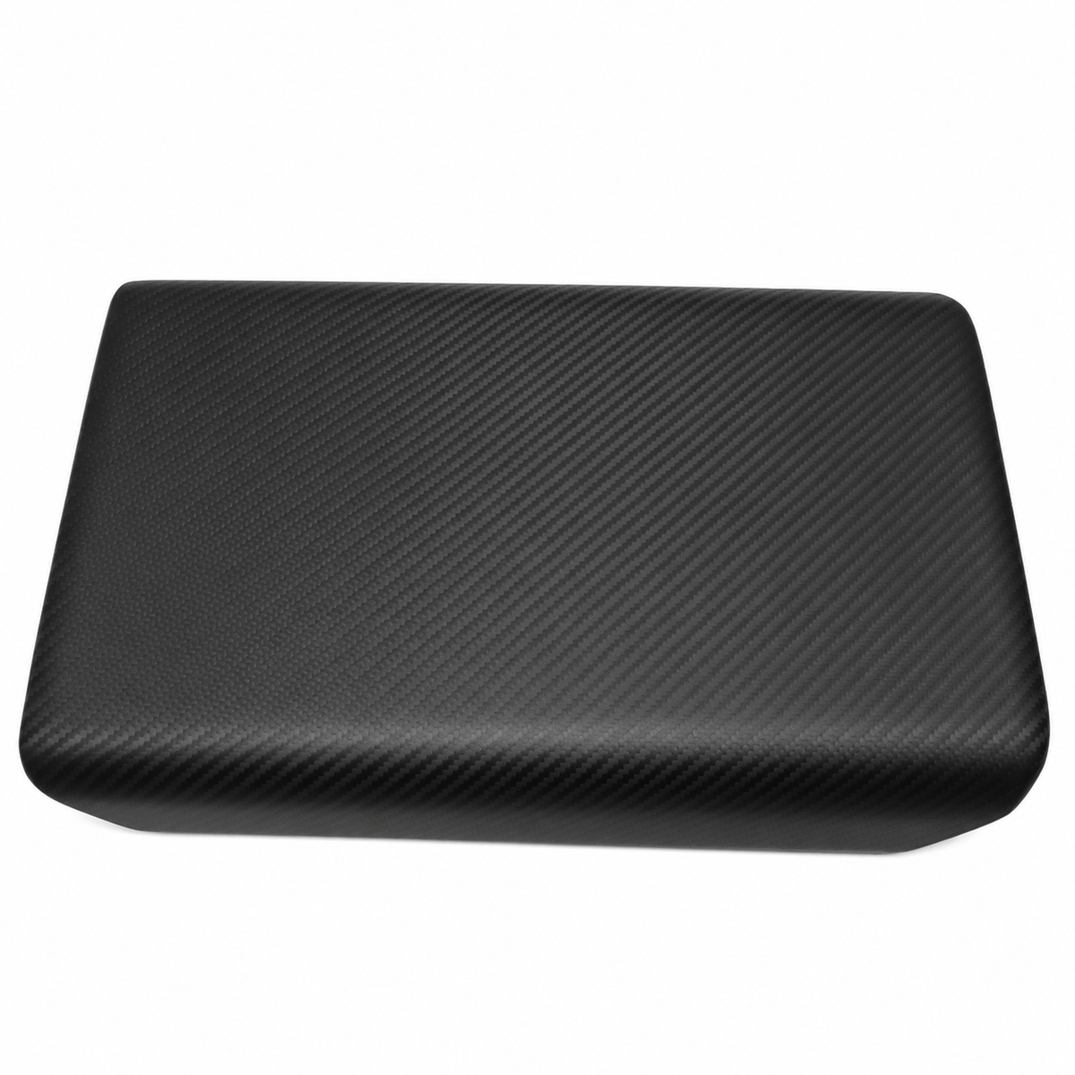Matte dry carbon fiber center console armrest cover