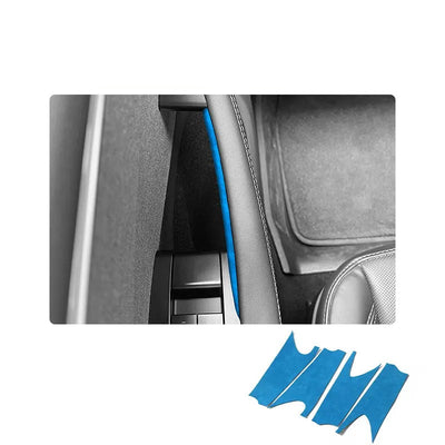 Alcantara Stick On Door Handle Cover for Tesla Model 3 Highland (2024+)