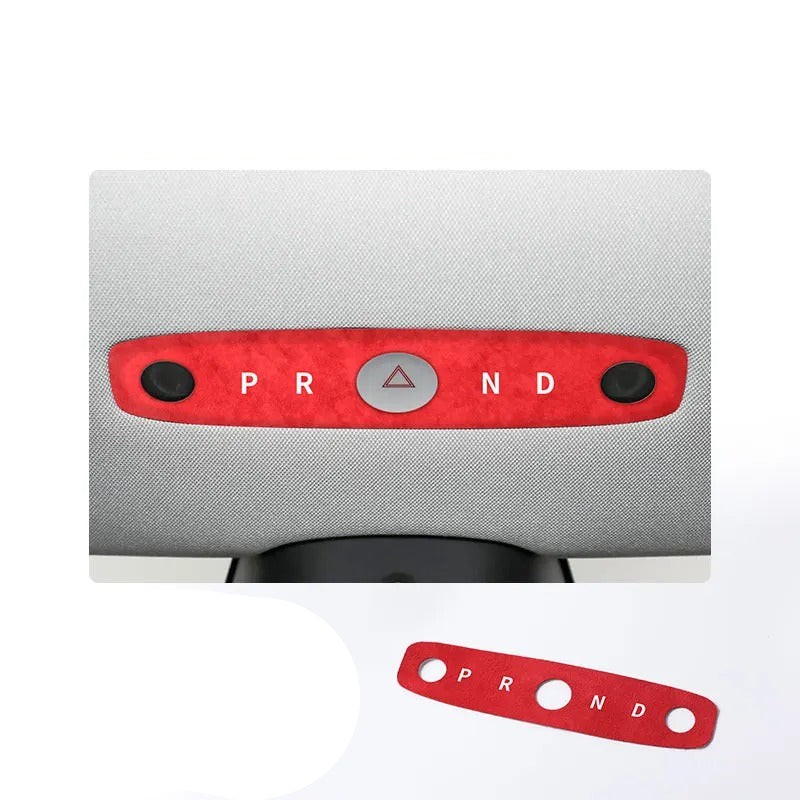 Alcantara Stick On Reading Light Panel Cover for Tesla Model Y Juniper (2025+)