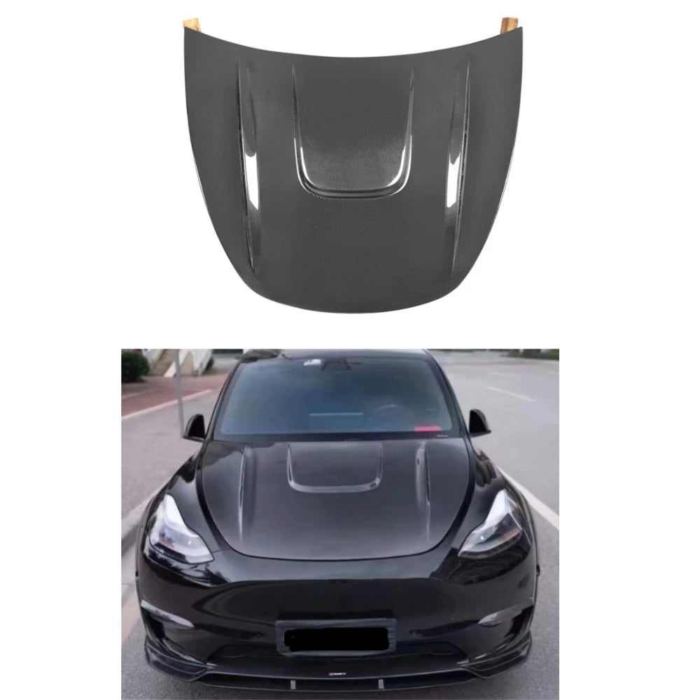Carbon Fiber Hood for Tesla Model Y (2020-2024)