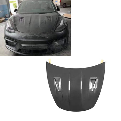 Carbon Fiber Aero Style Hood for Tesla Model 3 (2015-2020)