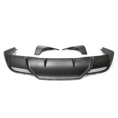 Tesla Model 3 Highland Rear Dry Matte Carbon Fiber Diffuser (2024+)