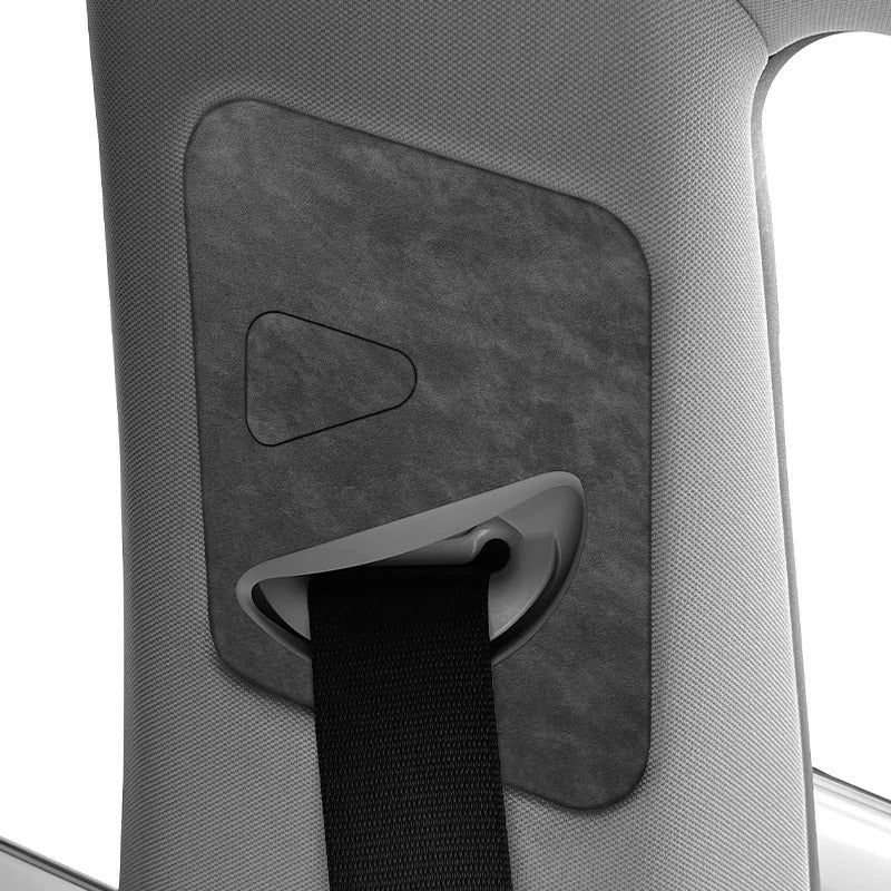 Alcantara Stick On Seat Belt Panel Cover for Tesla Model 3 Highland (2024+)