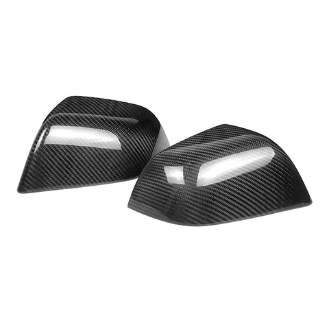 Tesla Model 3 Highland Carbon Fiber Mirror Caps (2024+)
