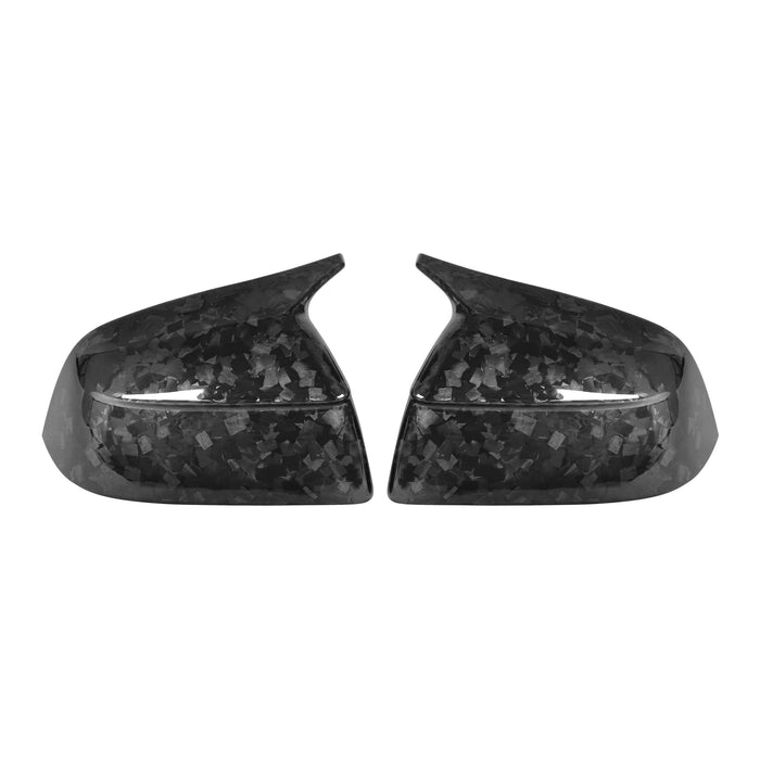 Forged Carbon Fiber M Style Side Mirror Covers for Tesla Model Y Juniper (2025+)