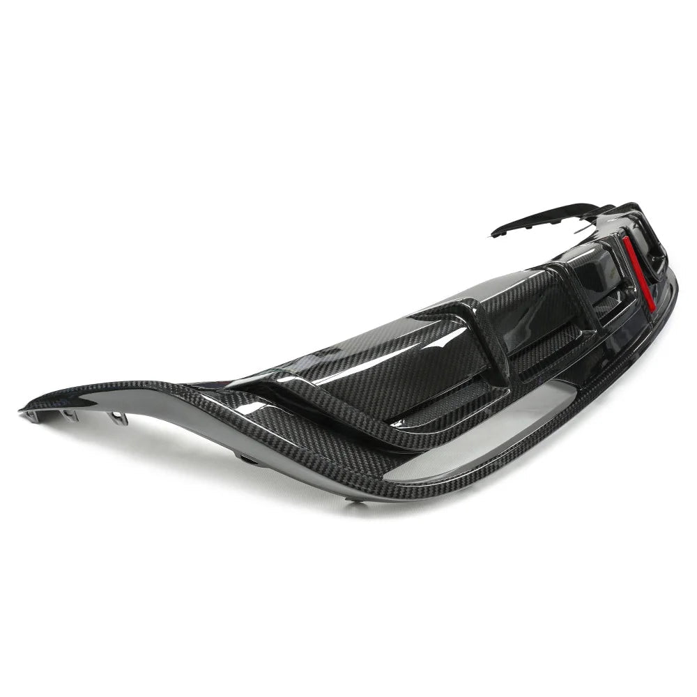 Tesla Model 3 Highland Rear Dry Carbon Fiber Diffuser /W LED (2024+)