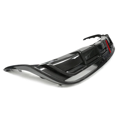 Tesla Model 3 Highland Rear Dry Carbon Fiber Diffuser /W LED (2024+)