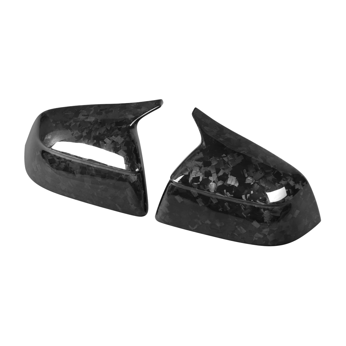Forged Carbon Fiber M Style Side Mirror Covers for Tesla Model Y Juniper (2025+)