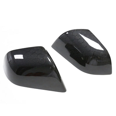 Tesla Model 3 Highland Honeycomb Carbon Fiber Mirror Caps (2024+)