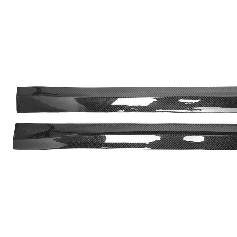Carbon Fiber Side Skirt Extensions for Tesla Model Y (2020-2025)