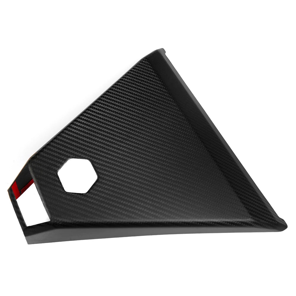 Tesla Cybertruck dry carbon fiber overhead rearview mirror housing trim cover