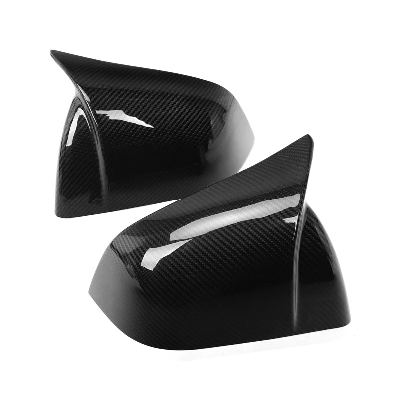 Carbon Fiber M Style Side Mirror Covers for Tesla Model Y (2020-2024)