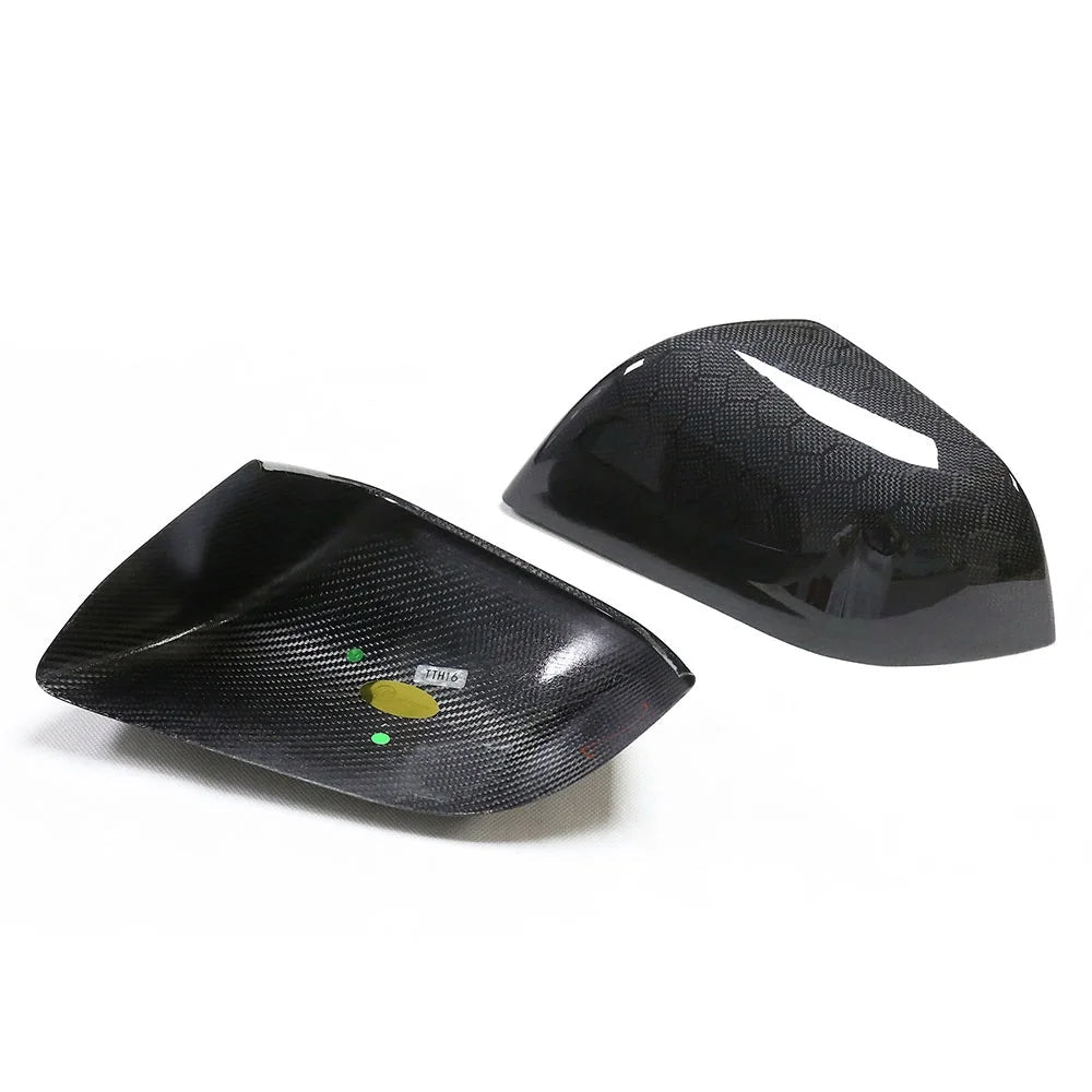 Tesla Model 3 Highland Honeycomb Carbon Fiber Mirror Caps (2024+)