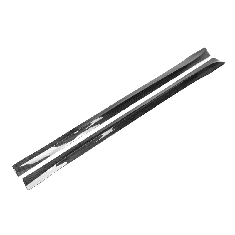Carbon Fiber Side Skirt Extensions for Tesla Model Y (2020-2025)