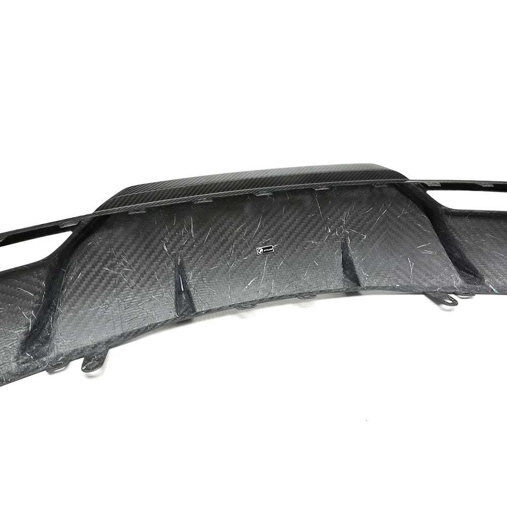 Tesla Model 3 Highland Rear Dry Matte Carbon Fiber Diffuser (2024+)