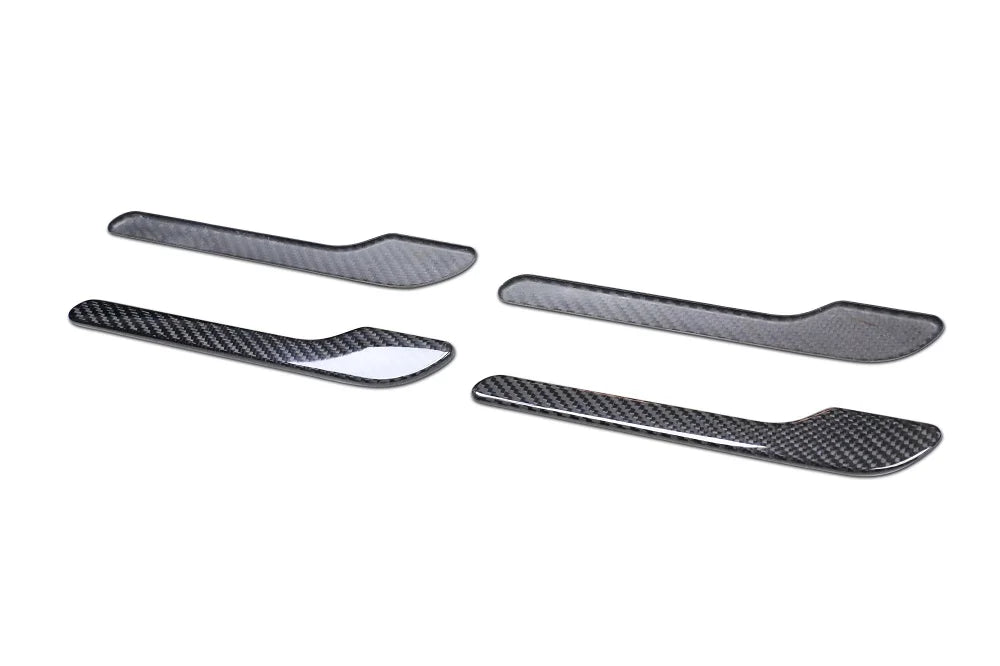 Tesla Model 3 Highland Exterior Door Trim Covers Carbon Fiber (2024+)