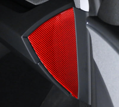Carbon Fiber Stick On Dashboard Side Panel Covers for Tesla Model 3 Highland (2024+)
