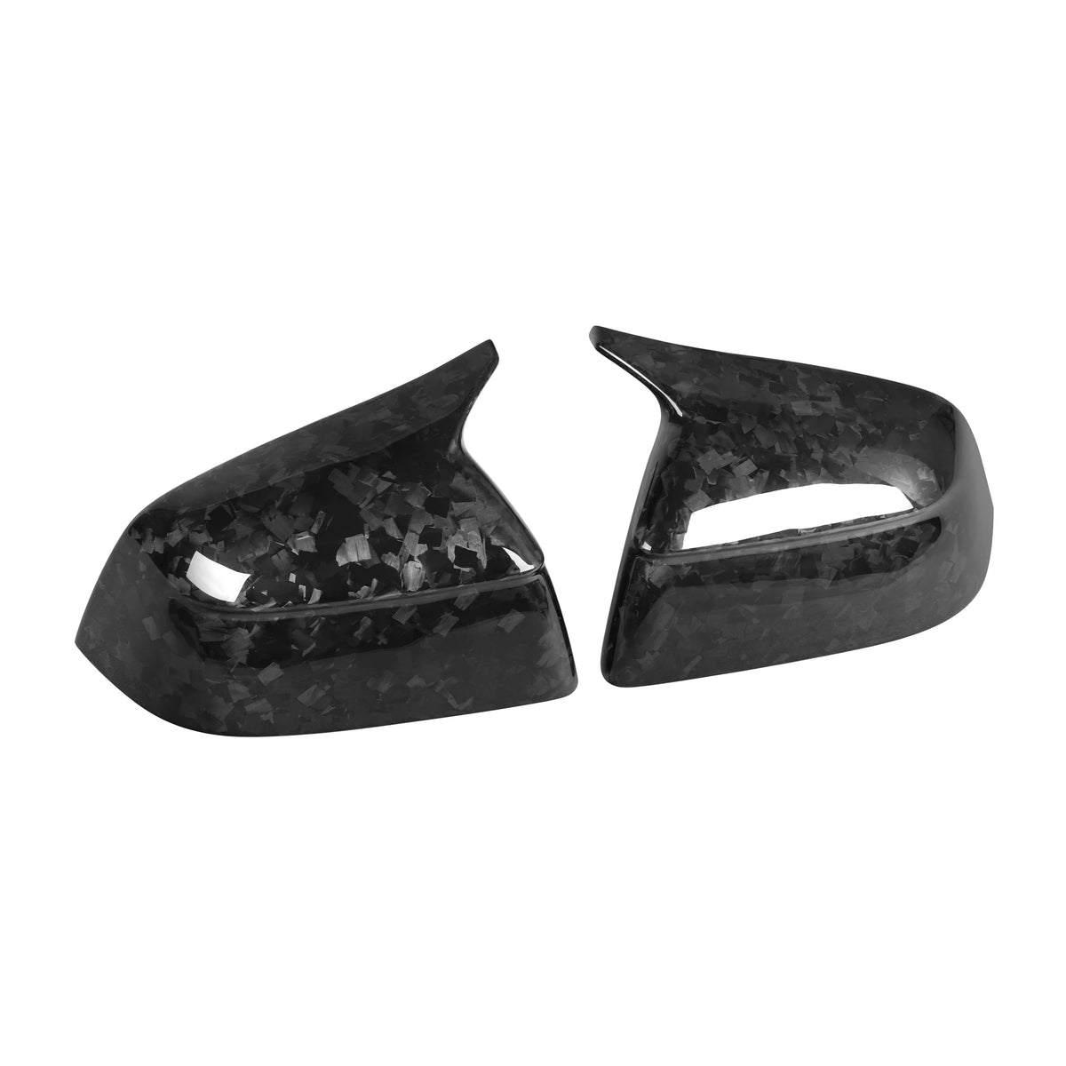 Forged Carbon Fiber M Style Side Mirror Covers for Tesla Model Y Juniper (2025+)