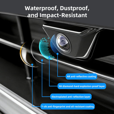 Front Bumper Camera Lens Protector for Tesla Model 3 Highland (2024+)