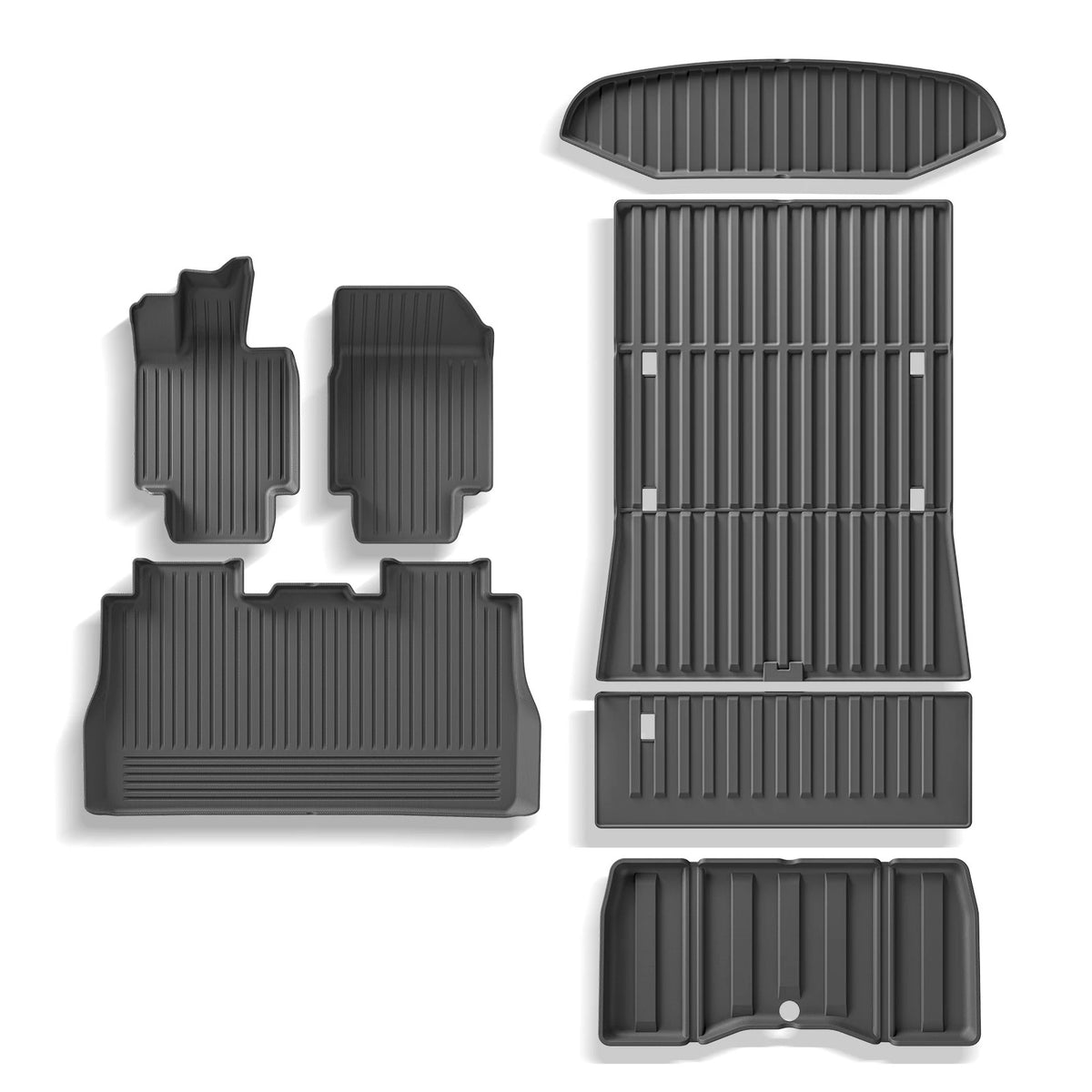 Tesla Cybertruck TPE floor and cargo mat options