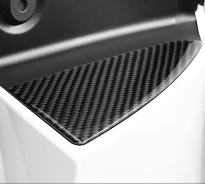 Carbon Fiber Stick On Trunk Side Pocket Panel Covers for Tesla Model 3 Highland (2024+)