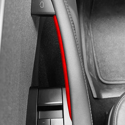 Alcantara Stick On Door Handle Cover for Tesla Model 3 Highland (2024+)