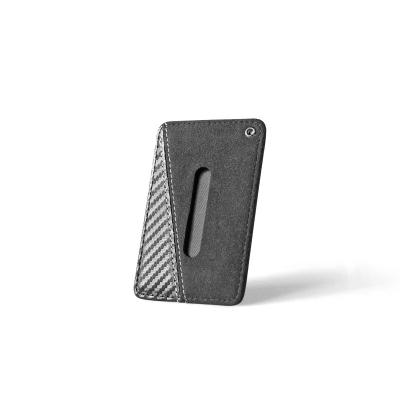 Alcantara Key Card Holder Accessory For Tesla Key Cards