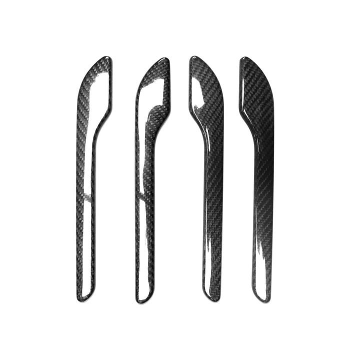 Carbon Fiber Door Handle Covers for Tesla Model 3 2016-2024