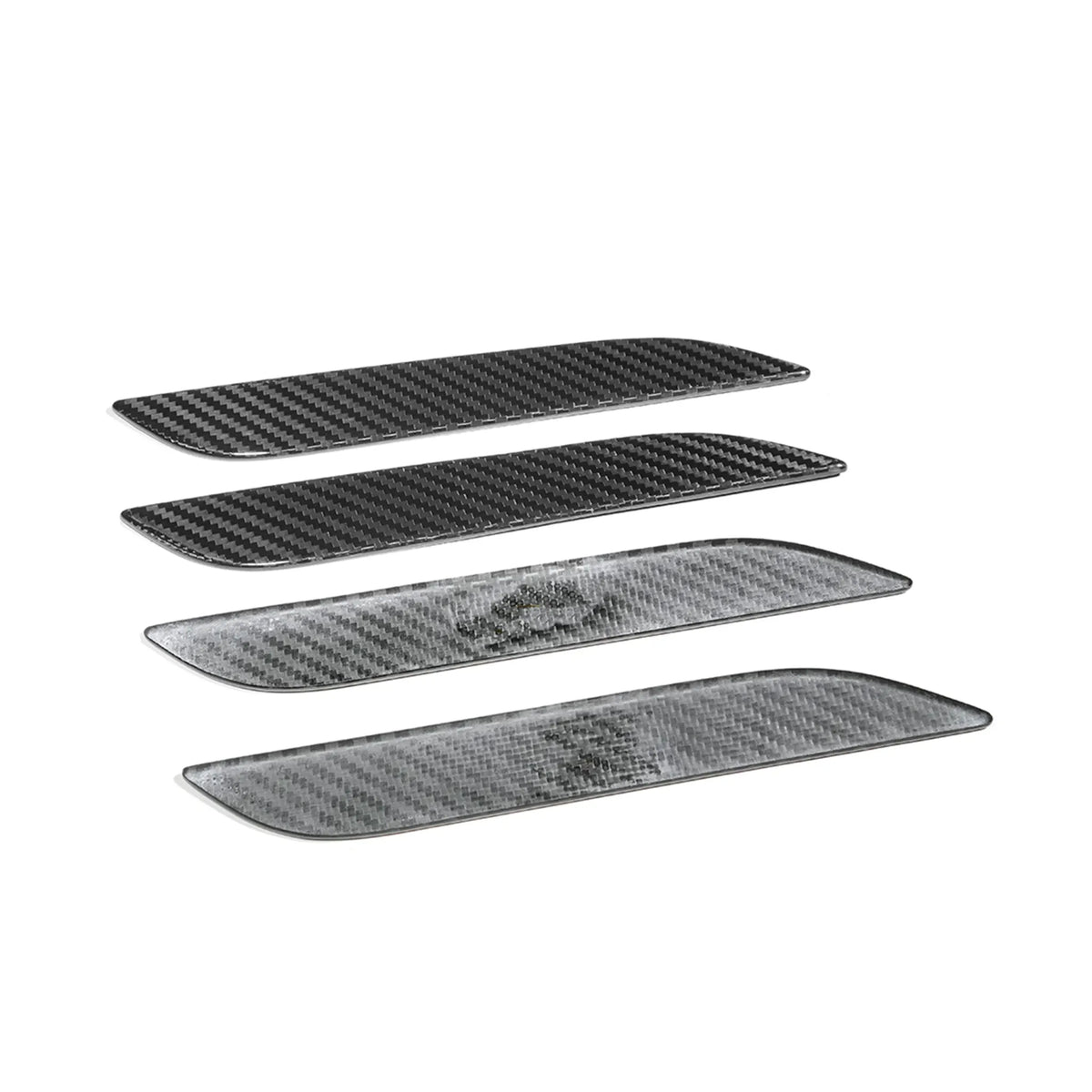 Carbon Fiber Door Handle Covers for Tesla Model S 2016-2024