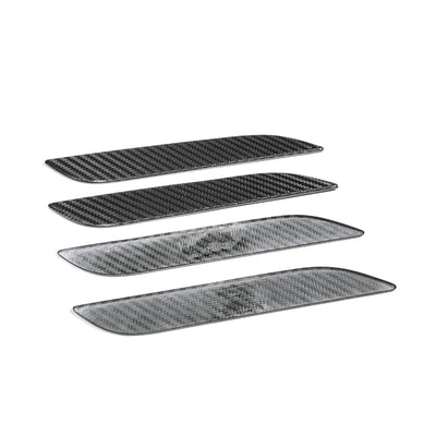 Carbon Fiber Door Handle Covers for Tesla Model S 2016-2024