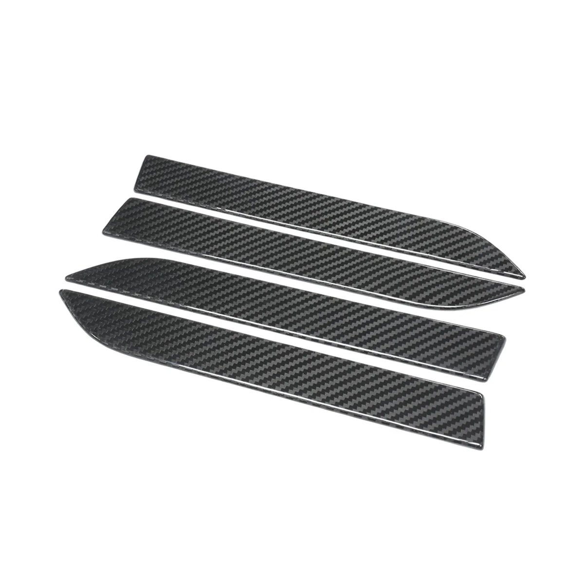 Carbon Fiber Door Handle Covers for Tesla Model X 2016-2024