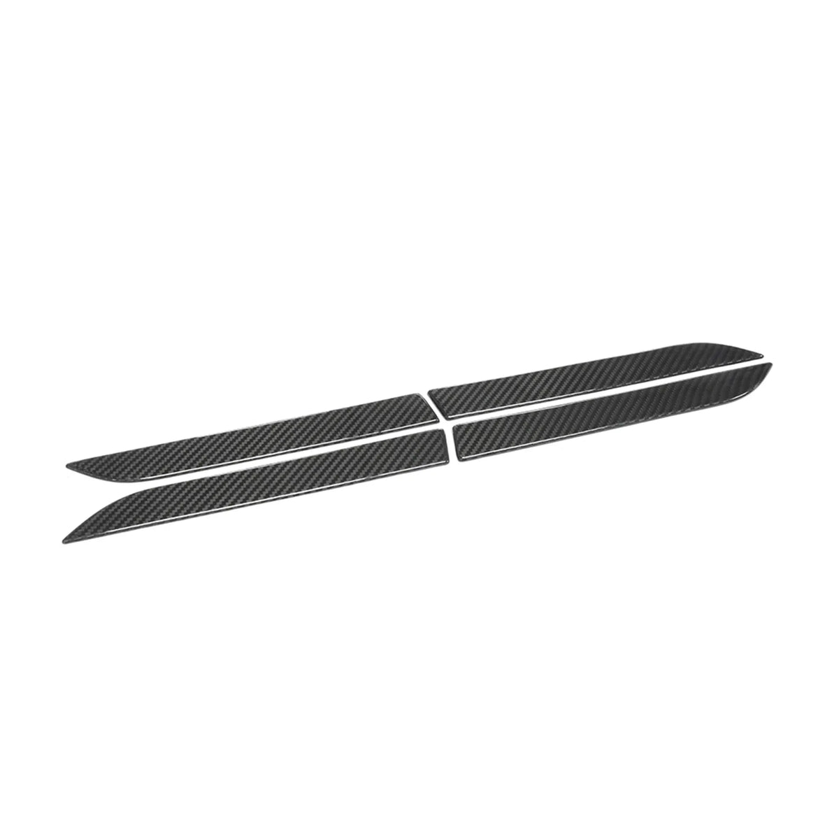Carbon Fiber Door Handle Covers for Tesla Model X 2016-2024