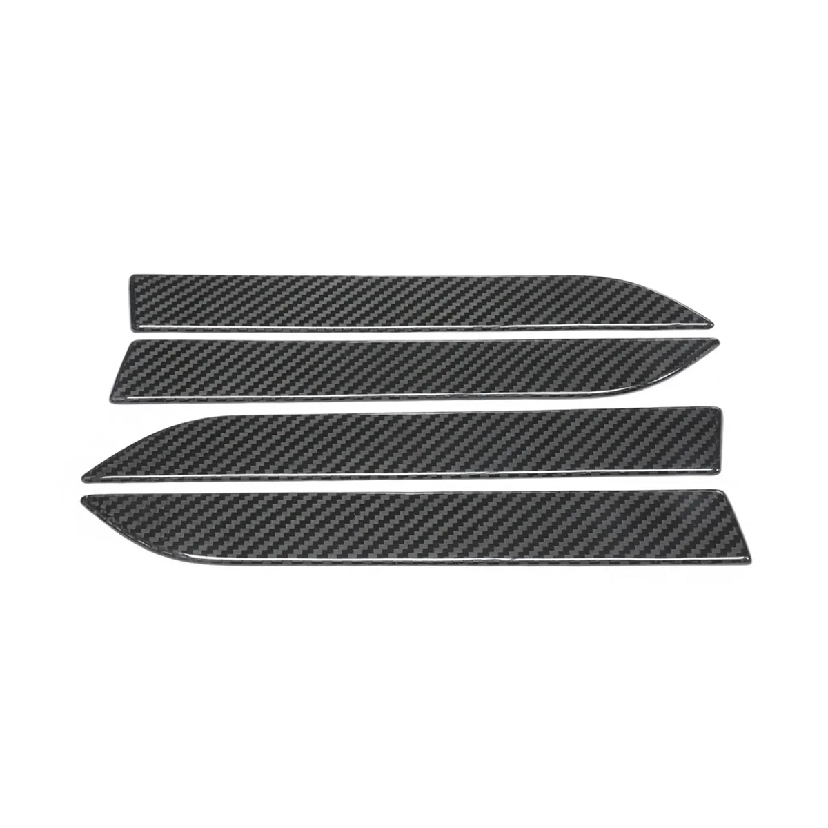 Carbon Fiber Door Handle Covers for Tesla Model X 2016-2024