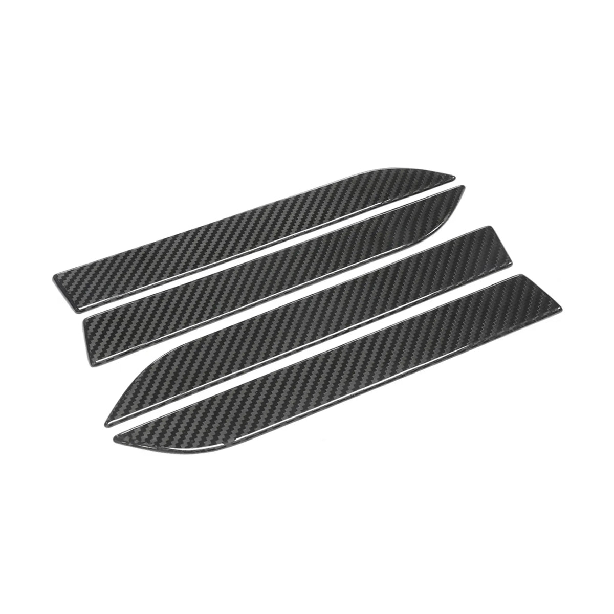 Carbon Fiber Door Handle Covers for Tesla Model X 2016-2024