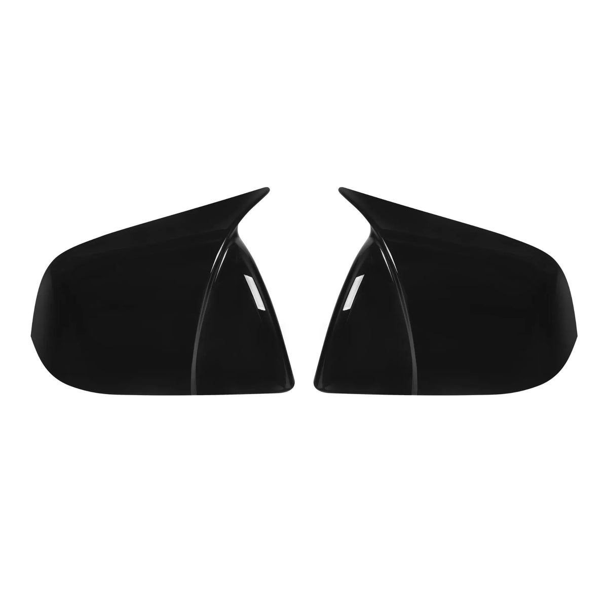ABS gloss black OEM Style side mirror covers for Tesla Model Y 2020-2024